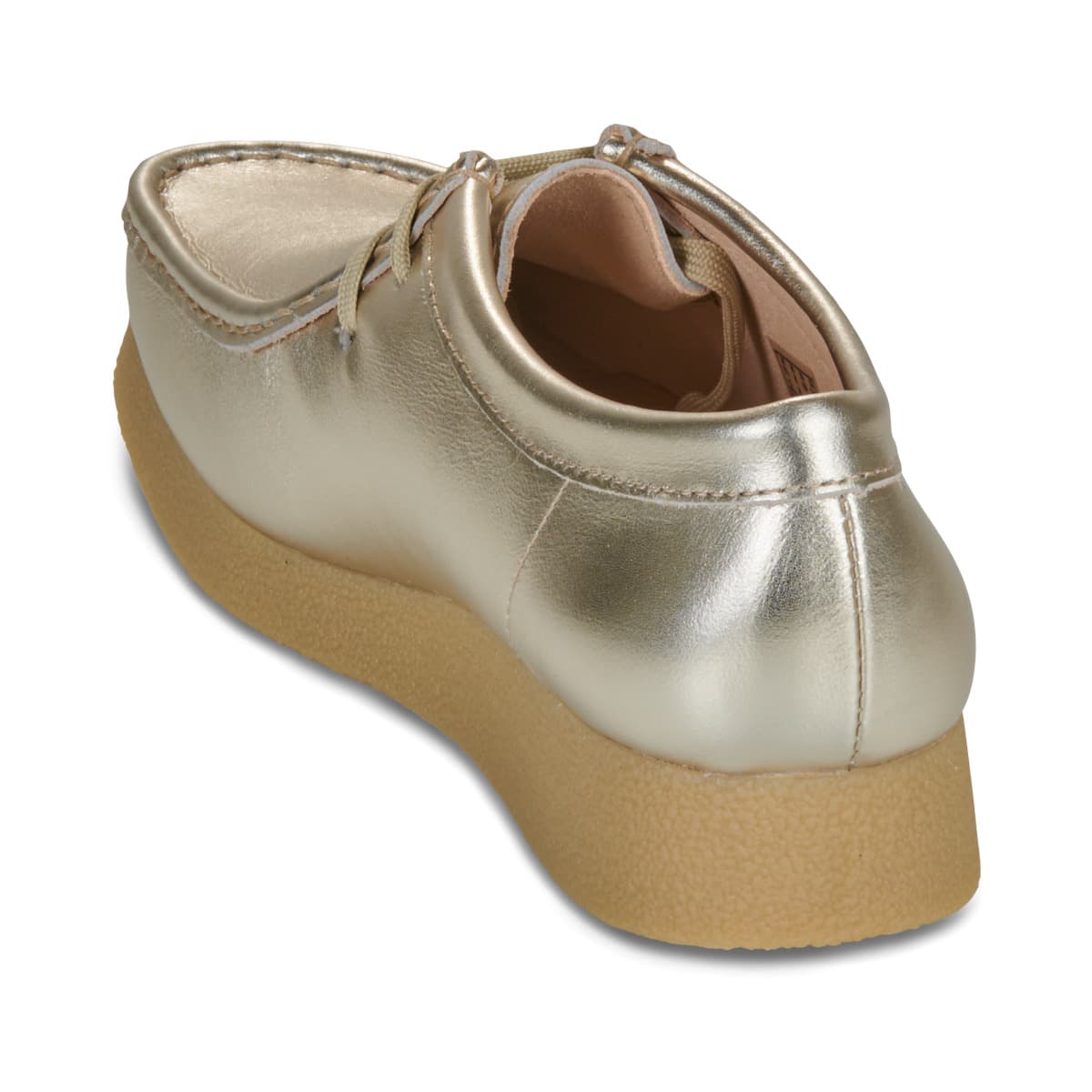Women's Derby Shoes Clarks Gold