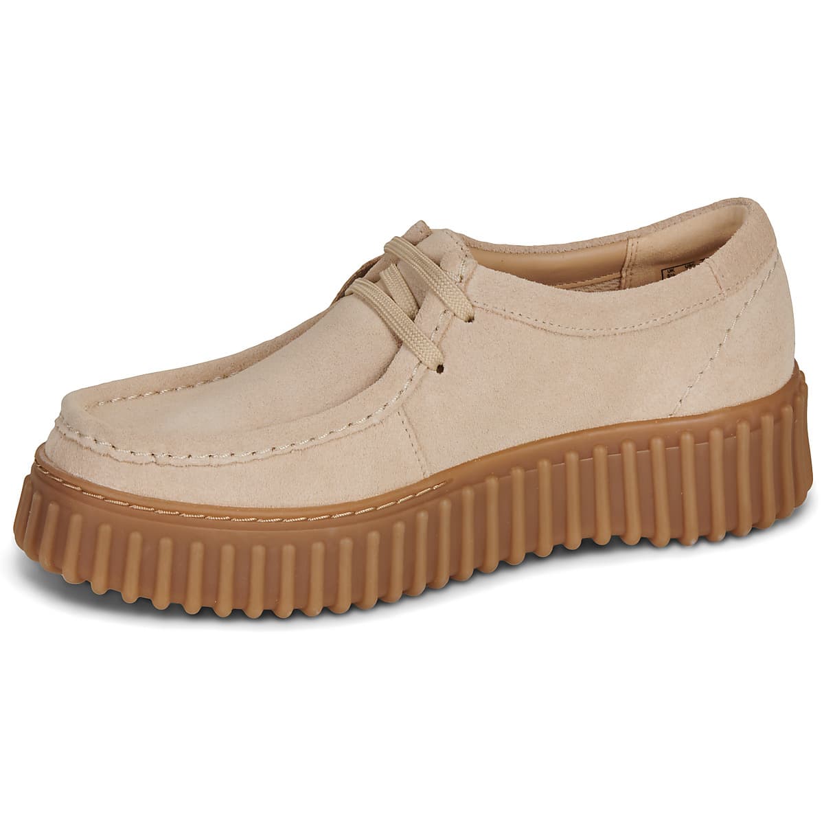 Women's Derby Shoes Clarks Beige