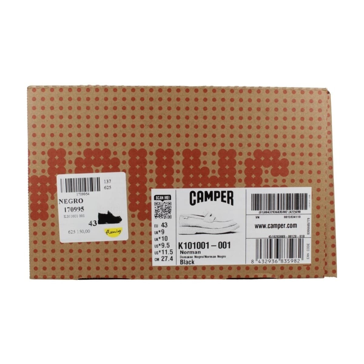 Men's Loafers Camper Black