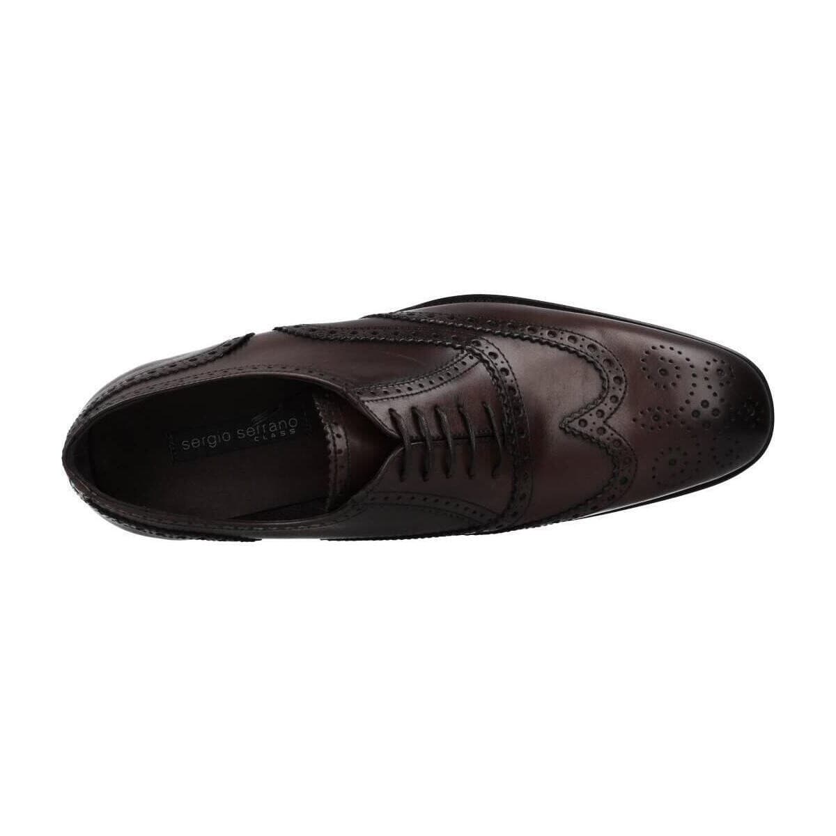 Men's Derby Shoes Sergio Serrano Brown