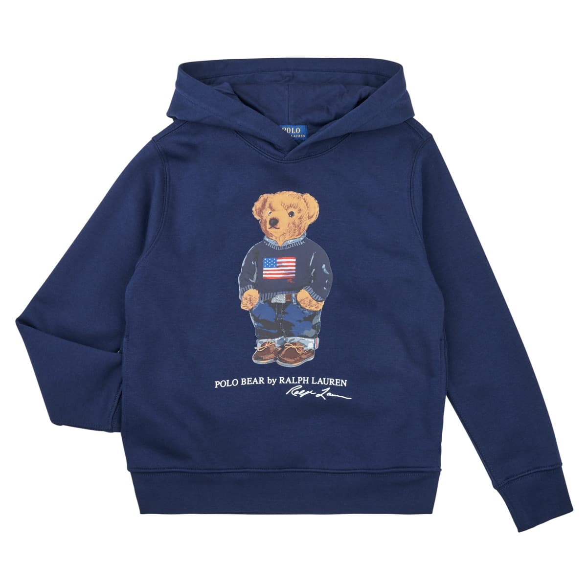 T-shirt με κουκούλα Polo Ralph Lauren KNIT-PULLOVER-SWEATSHIRT