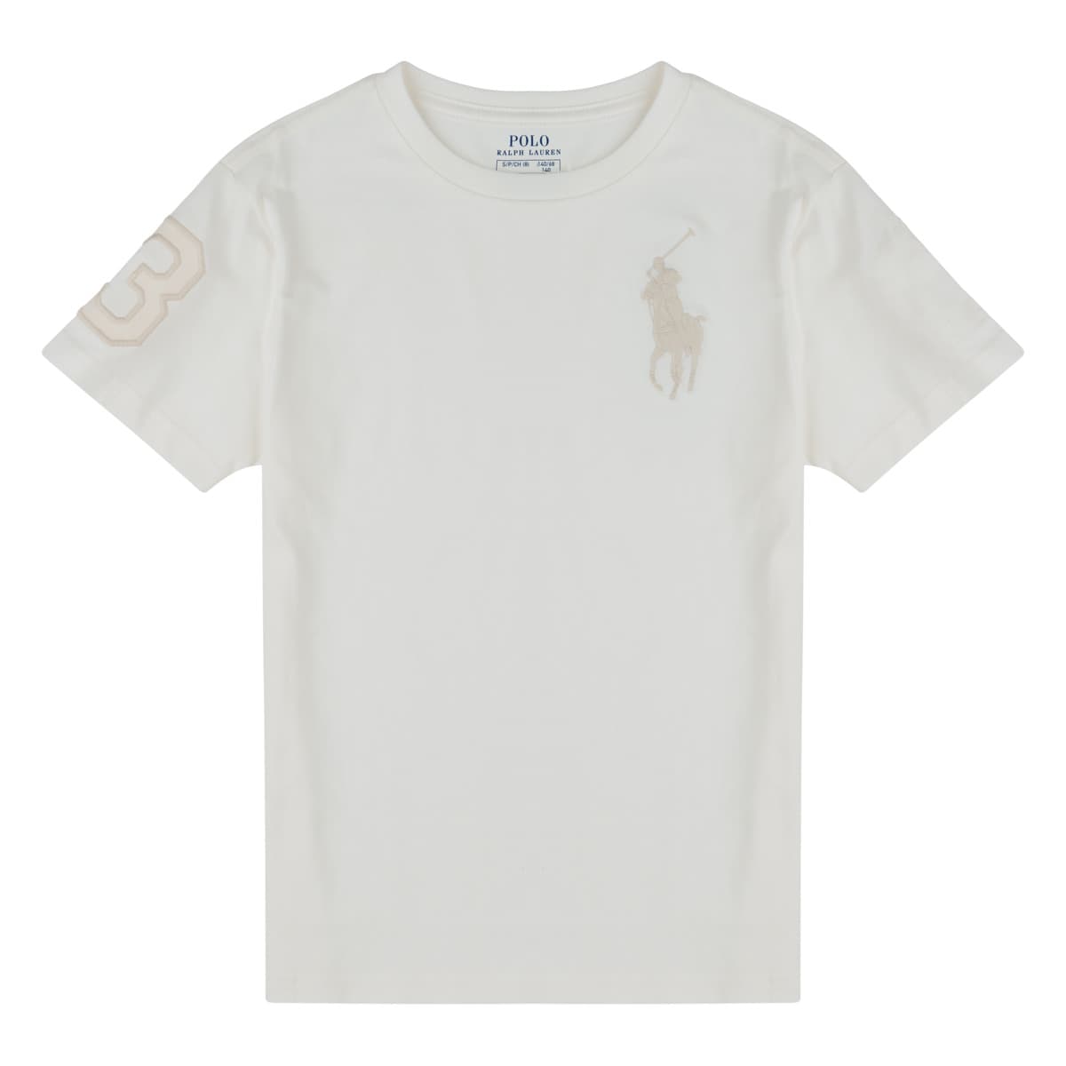 Boys' T-Shirts Polo Ralph Lauren Beige
