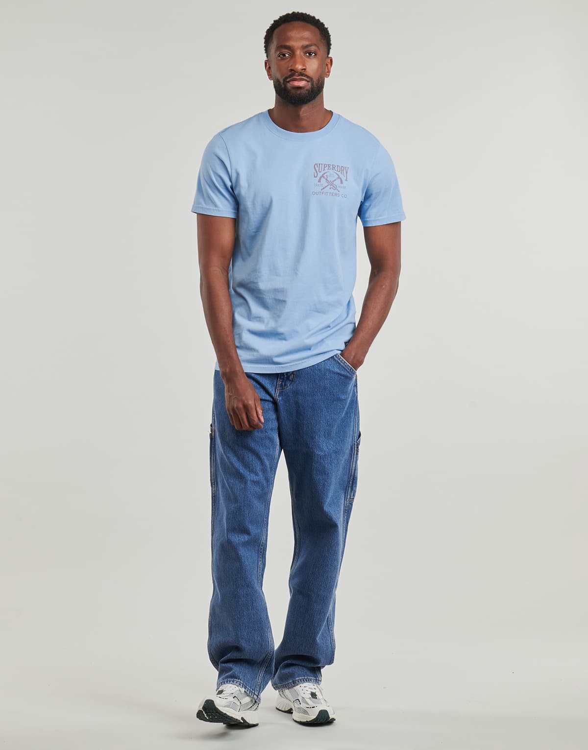 Men's T-Shirts Superdry Blue