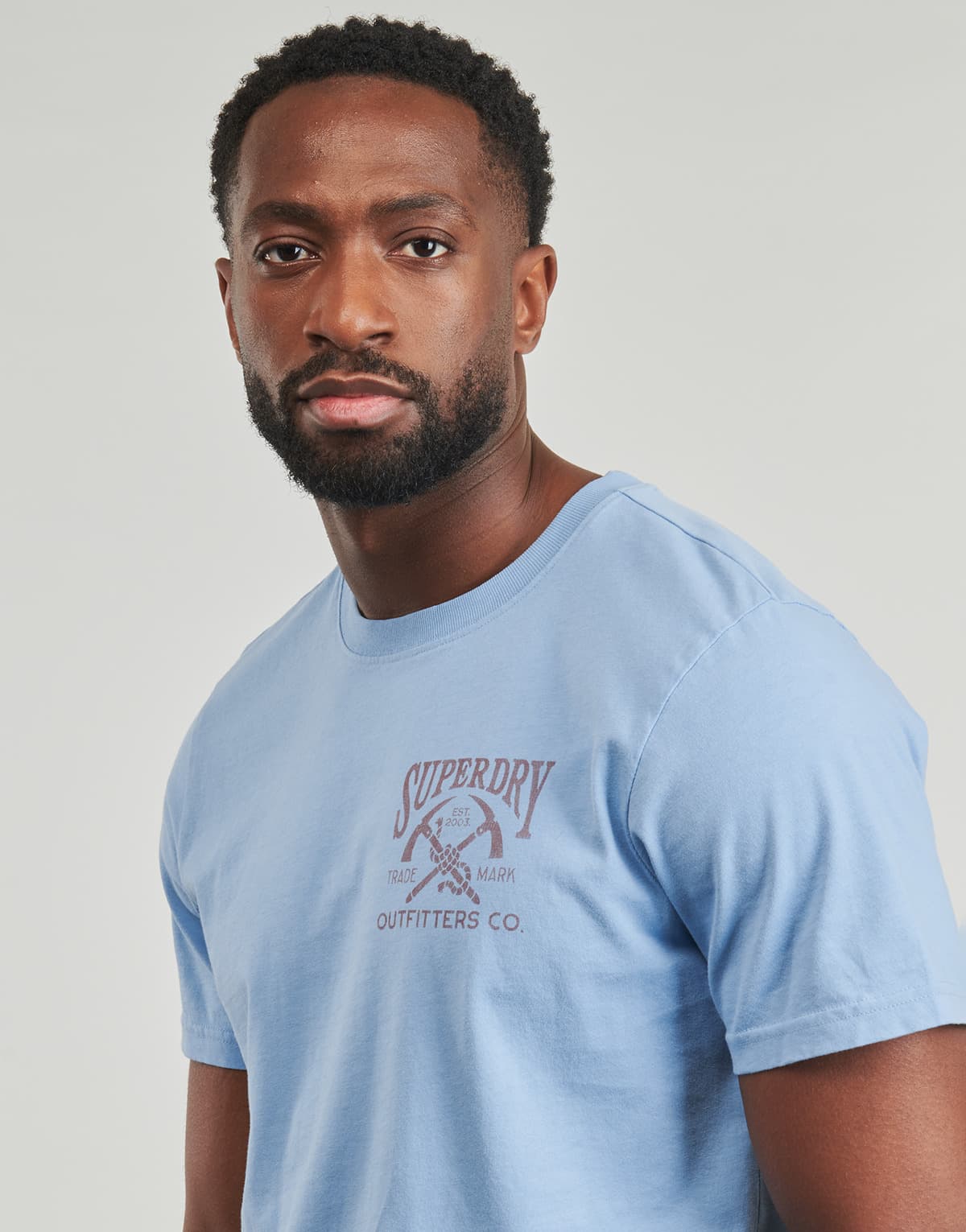 Men's T-Shirts Superdry Blue
