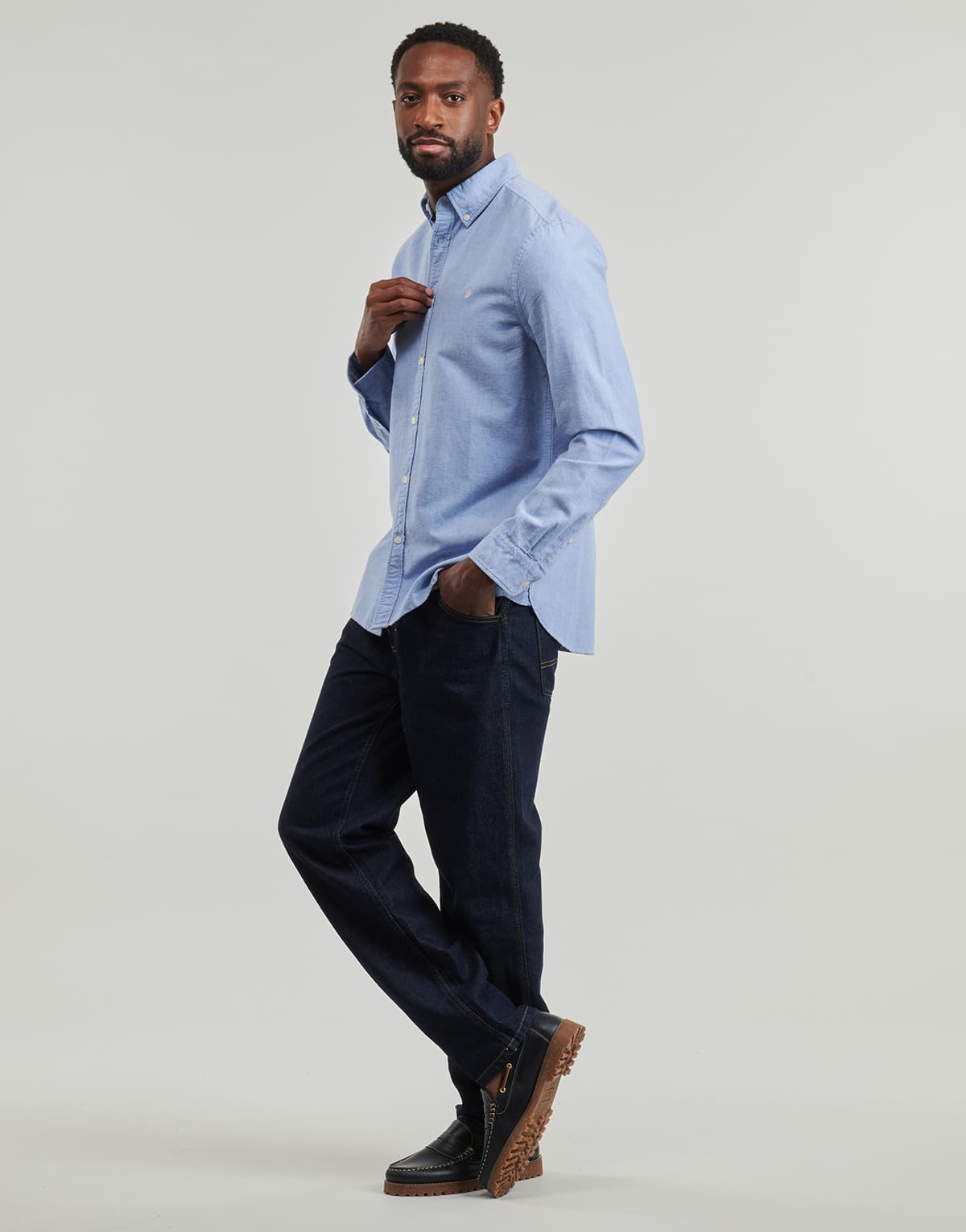 Men's Shirts Superdry Blue