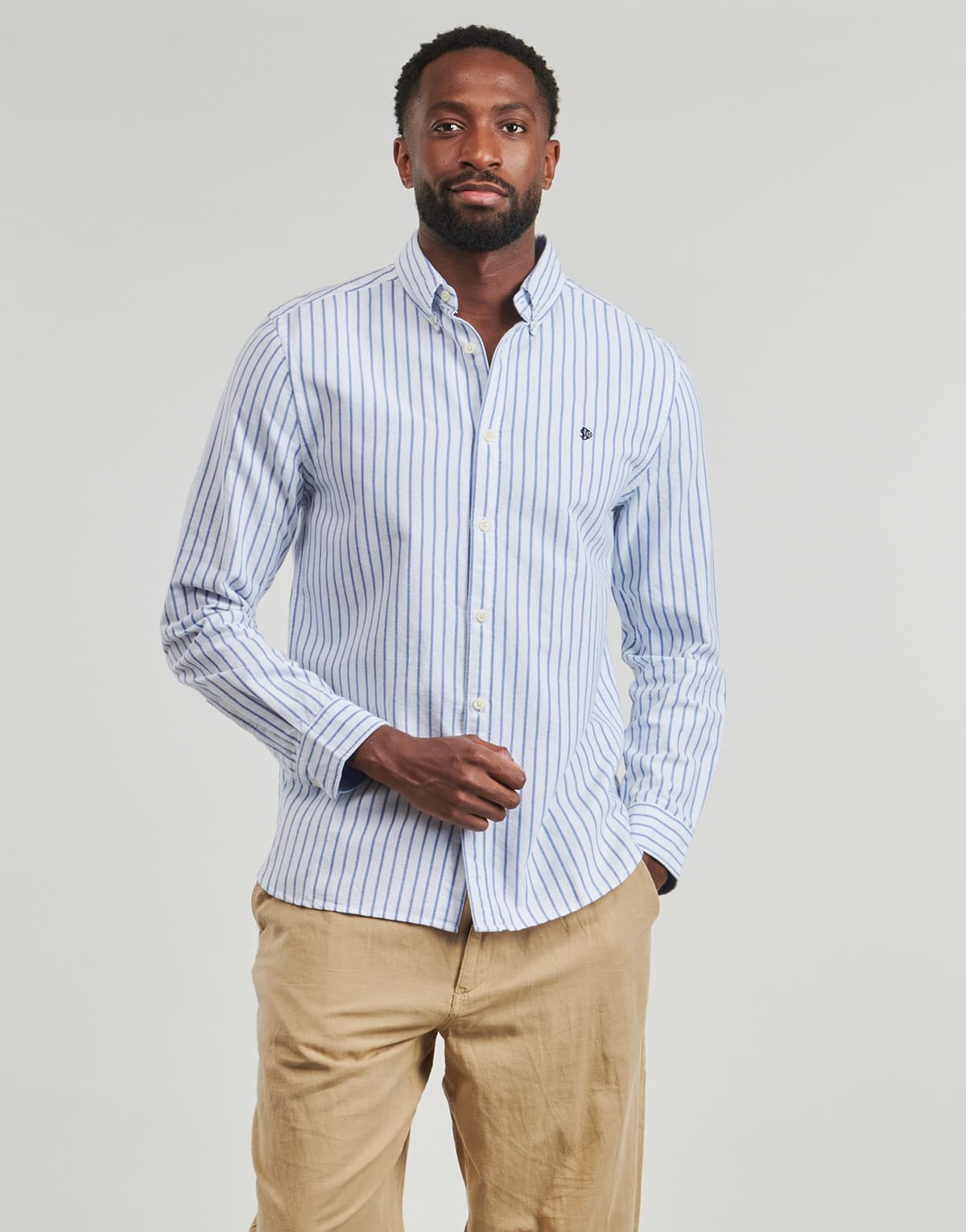 Men's Shirts Superdry Blue