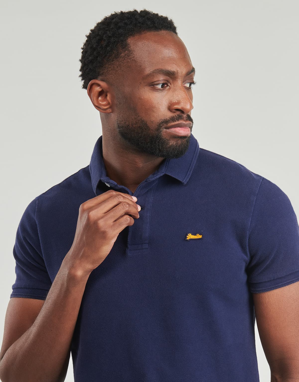 Men's Polo Shirts Superdry Blue