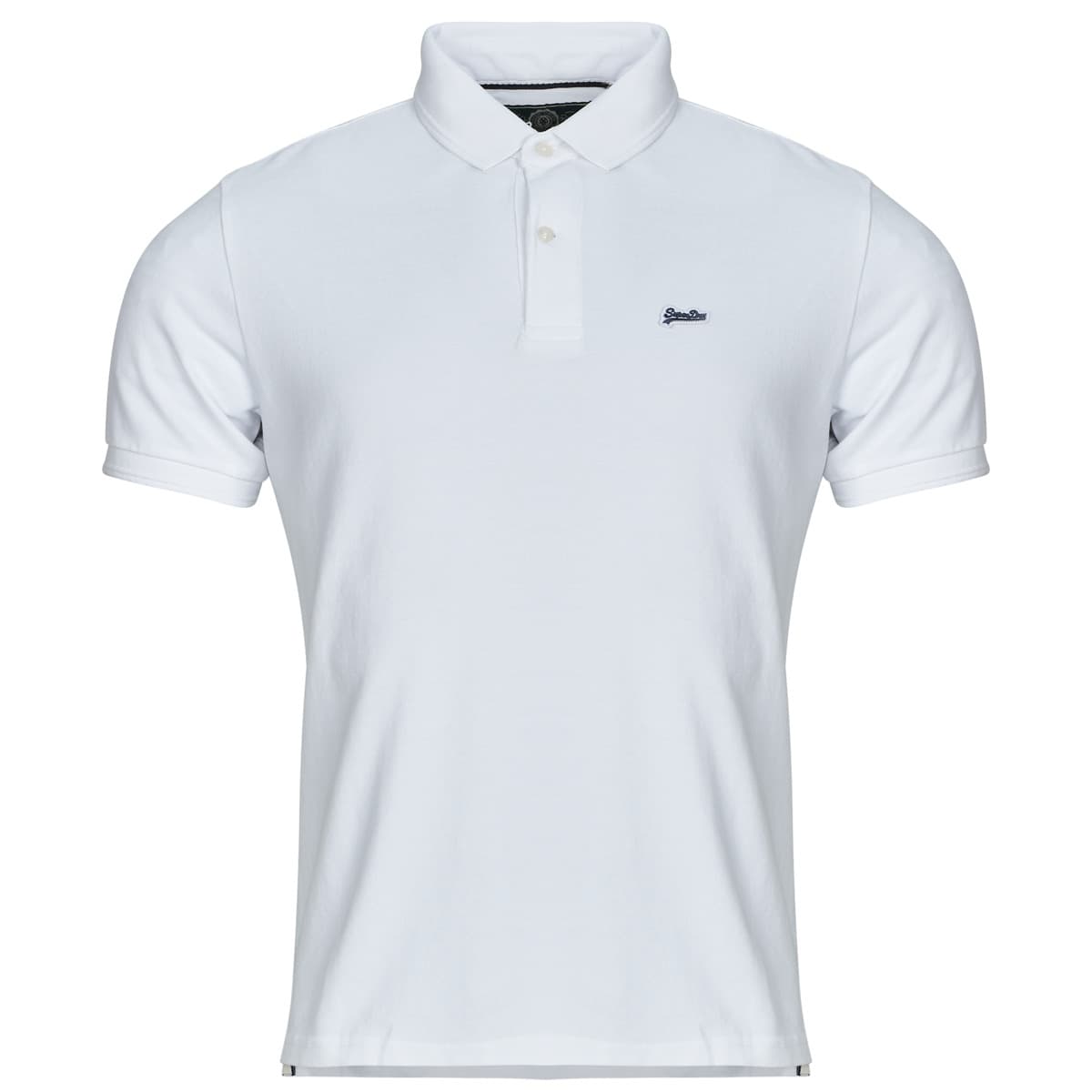 Men's Polo Shirts Superdry White