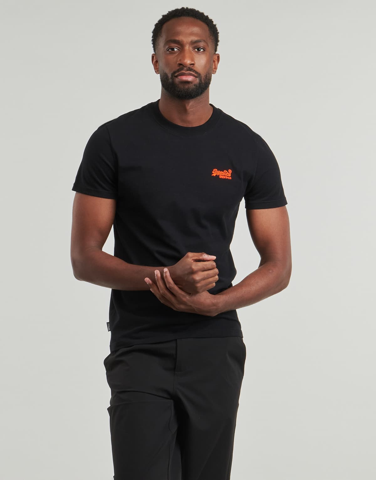Men's T-Shirts Superdry Black