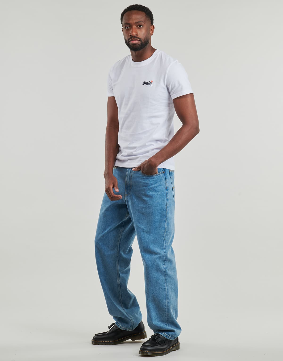 Men's T-Shirts Superdry White