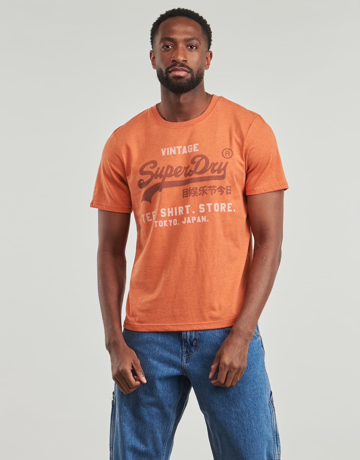 Men's T-Shirts Superdry Orange