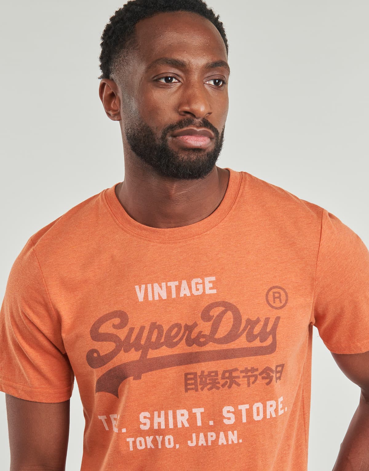 Men's T-Shirts Superdry Orange