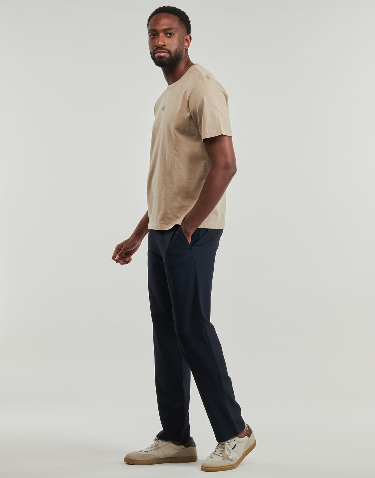 Men's T-Shirts Superdry Beige