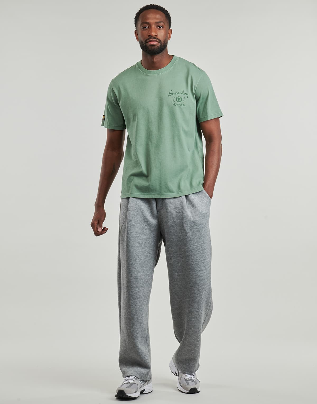 Men's T-Shirts Superdry Green