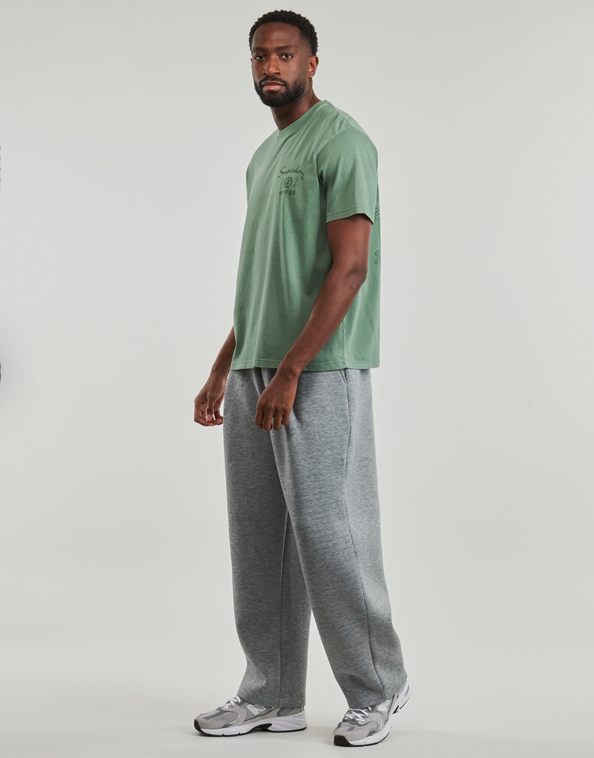 Men's T-Shirts Superdry Green