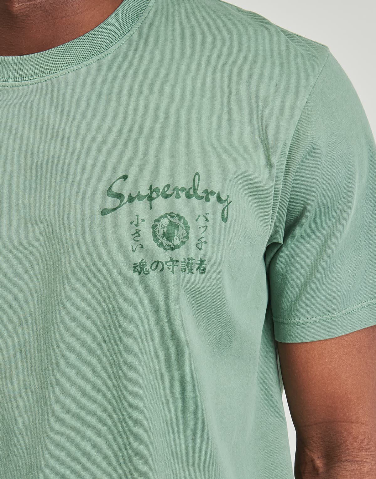 Men's T-Shirts Superdry Green