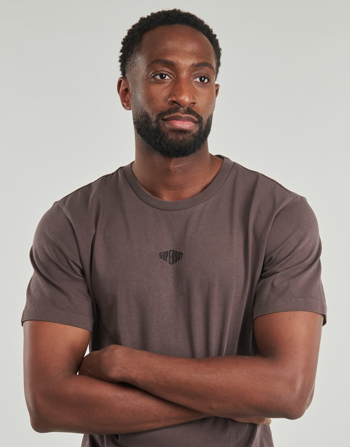Men's T-Shirts Superdry Gray