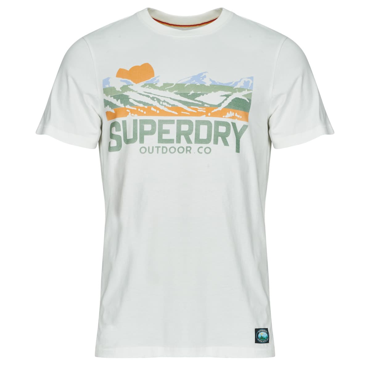 Men's T-Shirts Superdry White