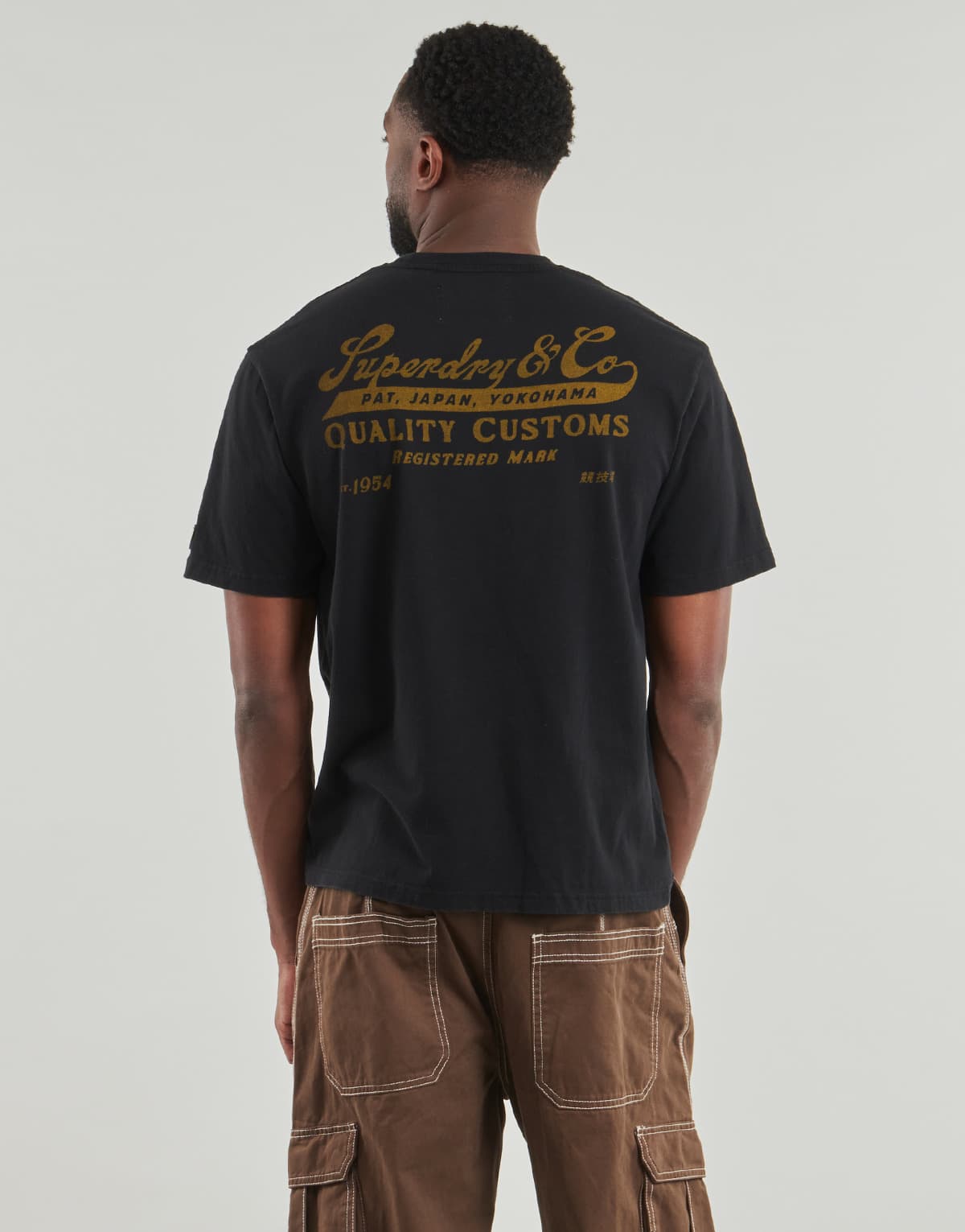 Men's T-Shirts Superdry Black