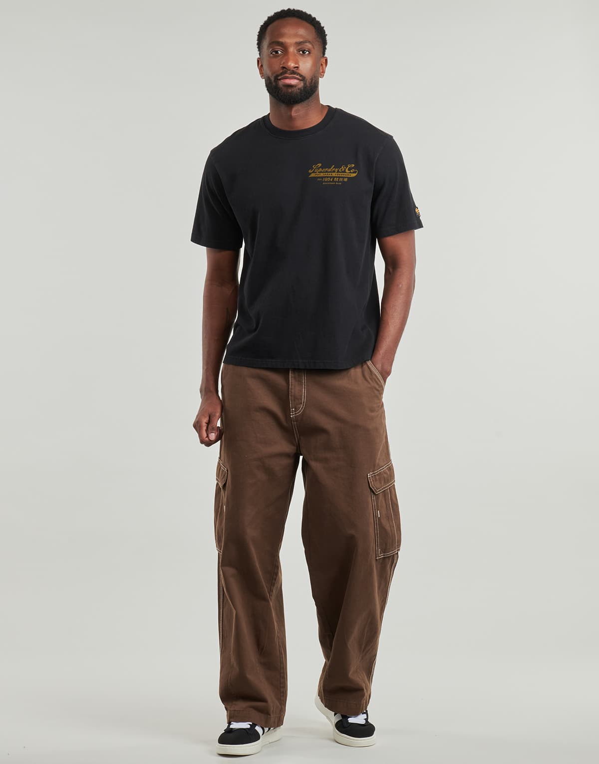 Men's T-Shirts Superdry Black