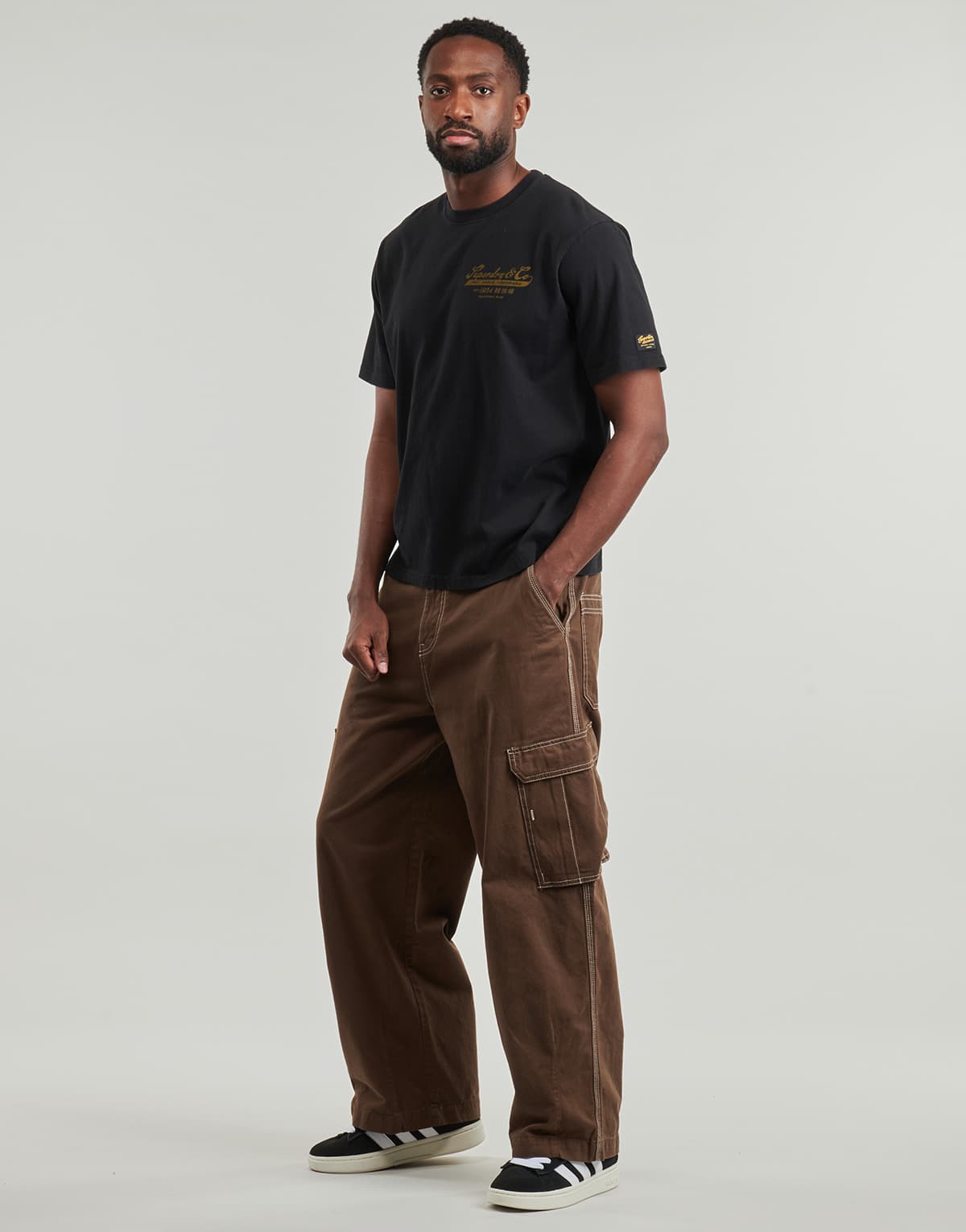 Men's T-Shirts Superdry Black