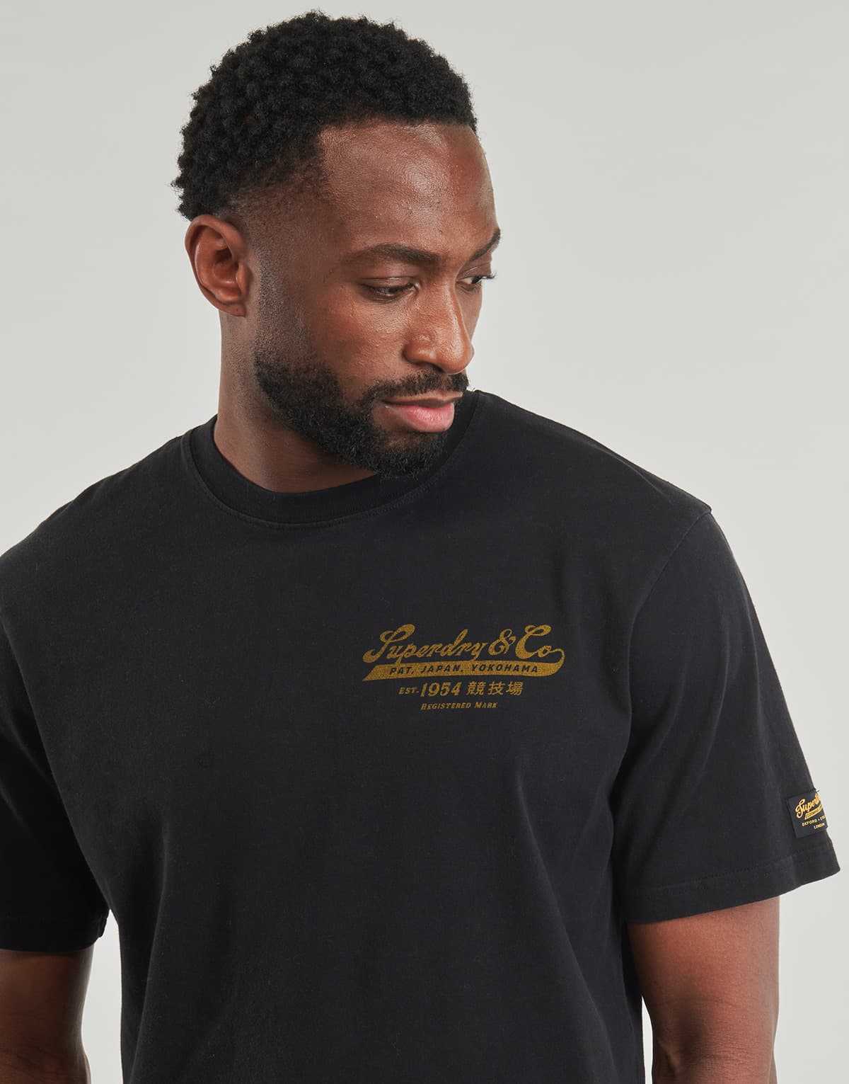 Men's T-Shirts Superdry Black