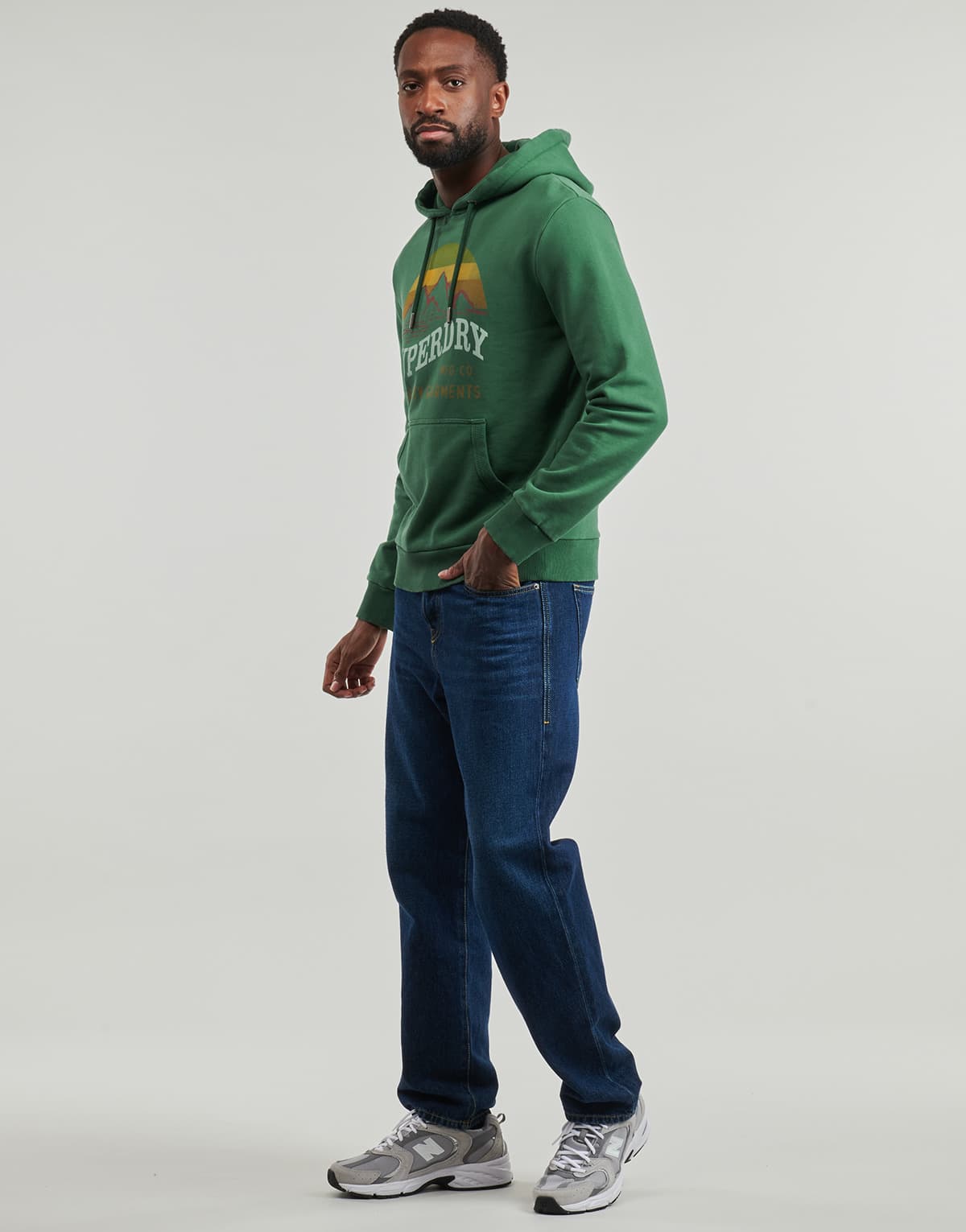 Men's Sweatshirts Superdry Green