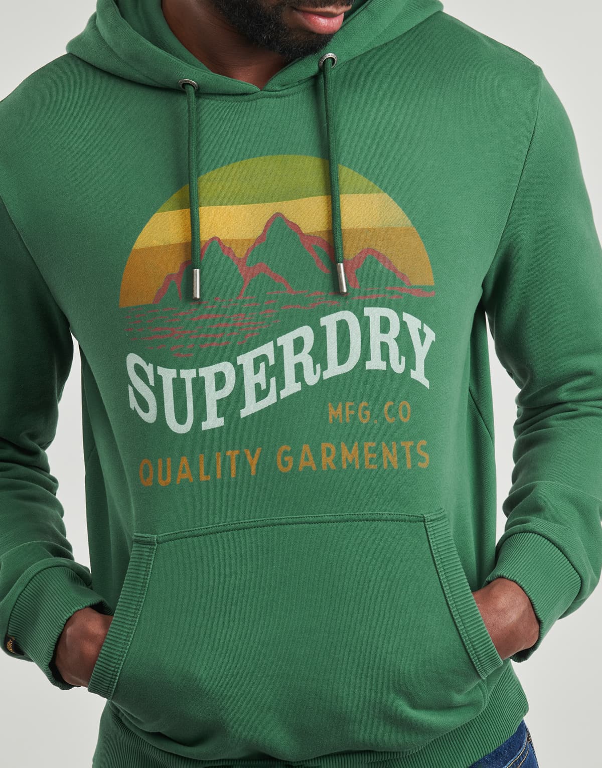 Men's Sweatshirts Superdry Green