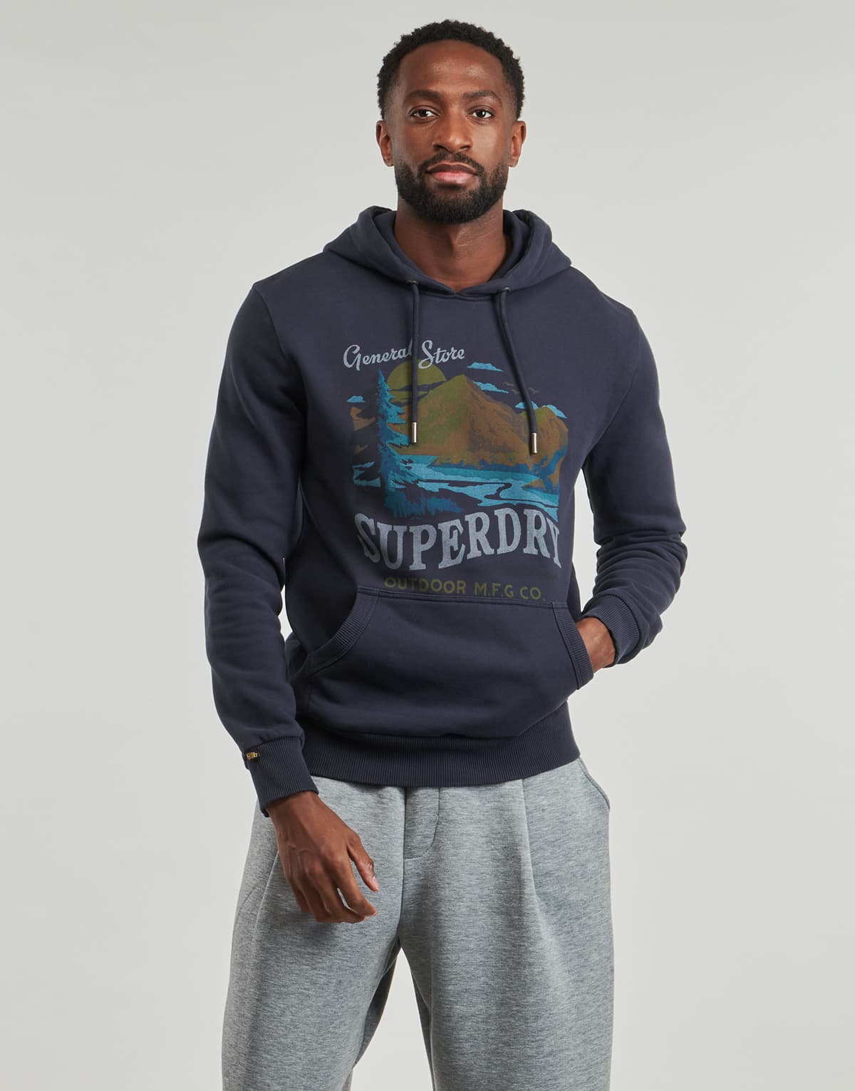 Men's Sweatshirts Superdry Blue