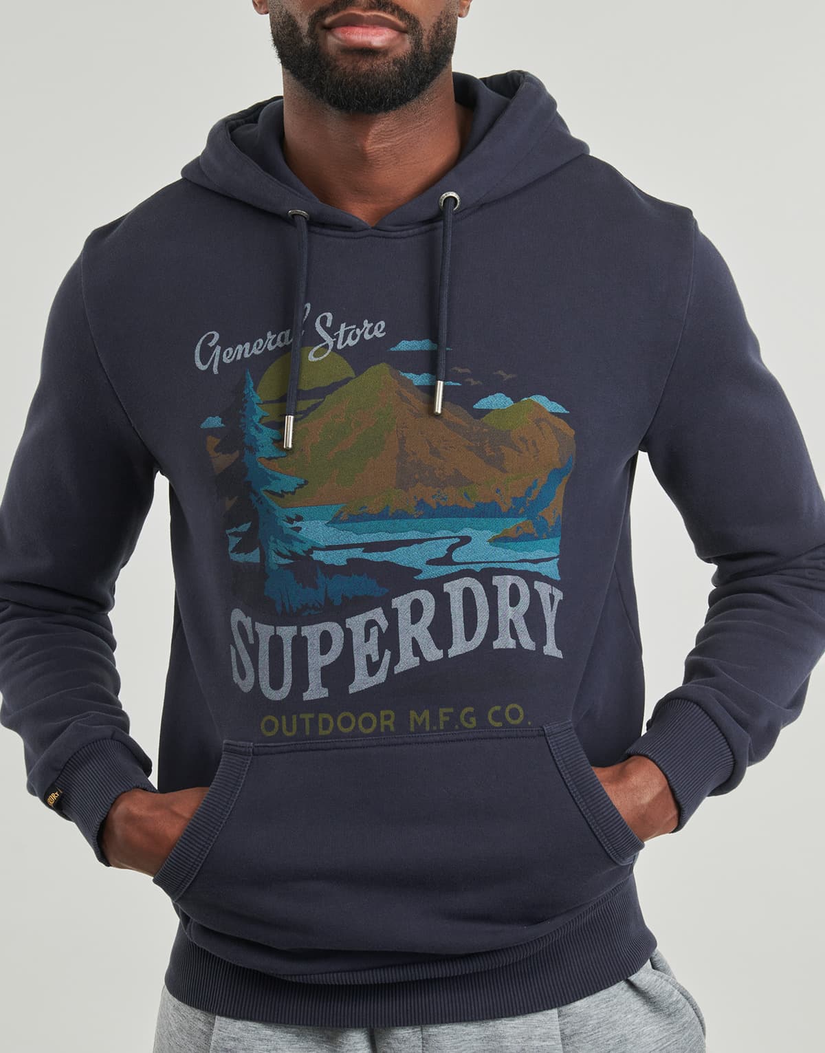 Men's Sweatshirts Superdry Blue