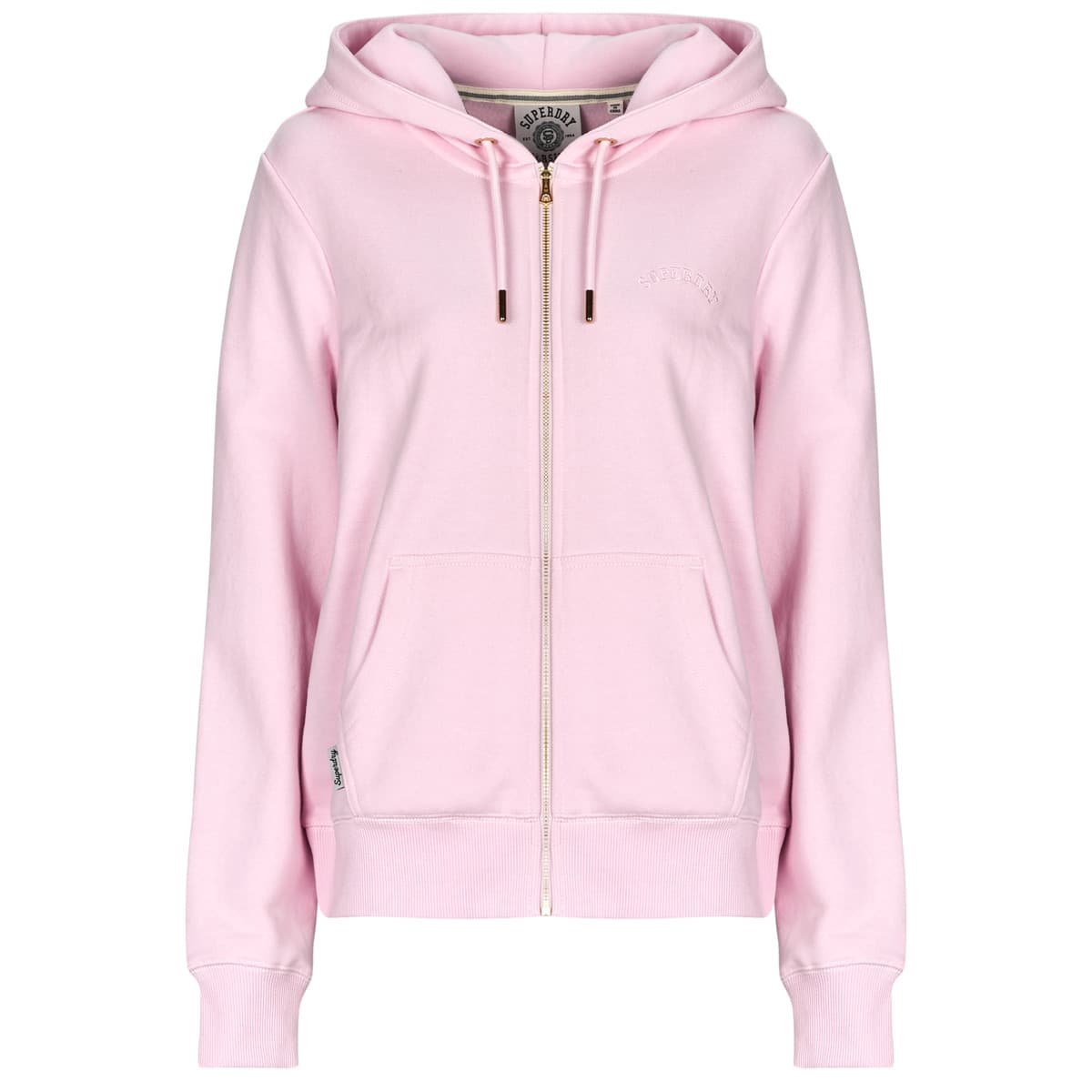 T-shirt με κουκούλα Superdry Essential Logo Ziphood Hb