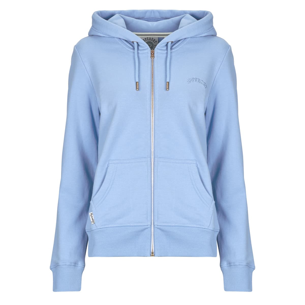 T-shirt με κουκούλα Superdry Essential Logo Ziphood Hb