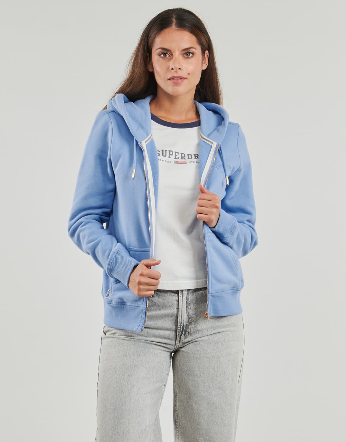 Women's Sweatshirts Superdry Blue