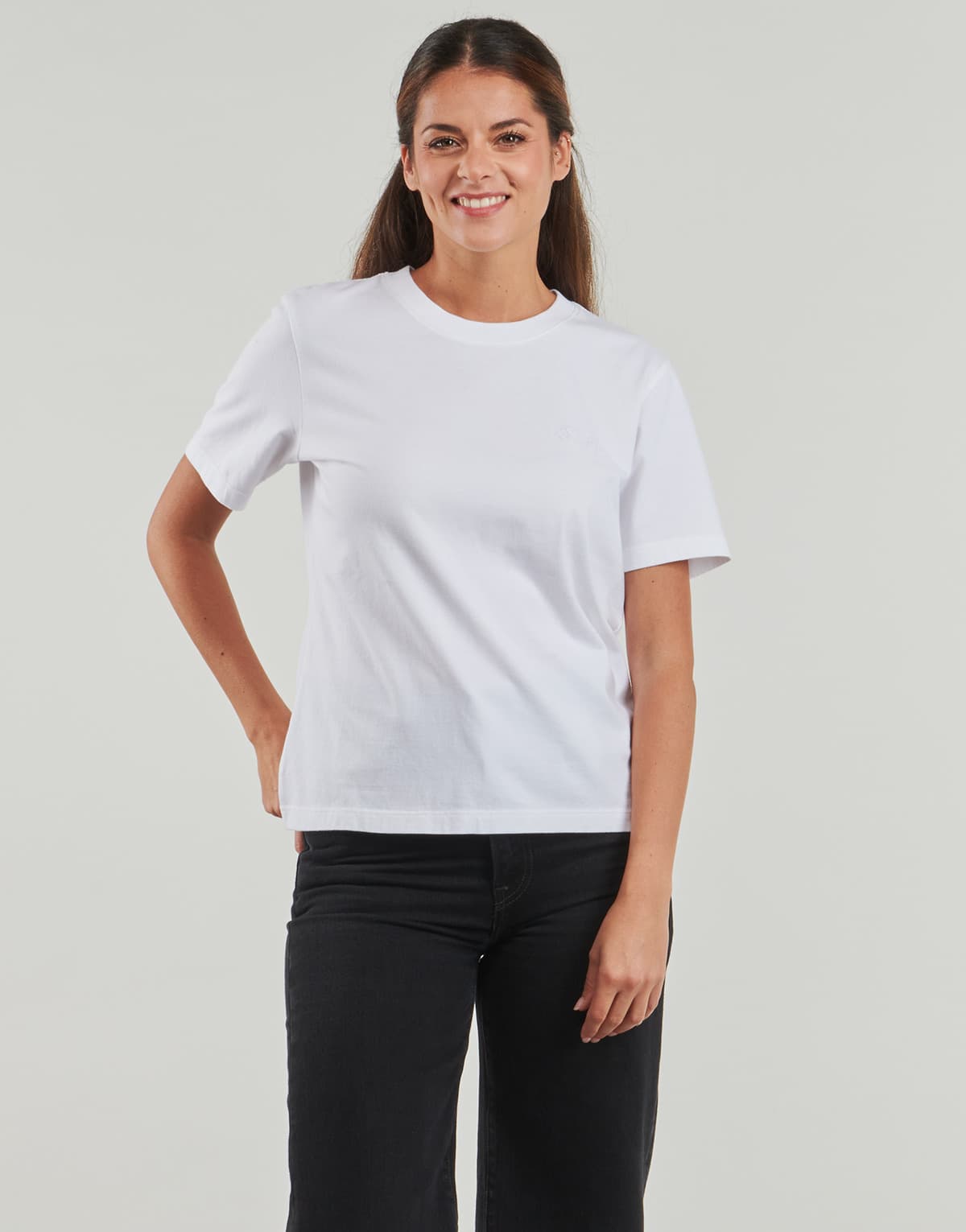 Women's T-Shirts Superdry White
