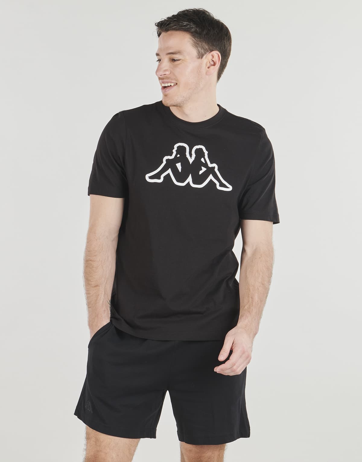 Men's Sports T-Shirts Kappa Black