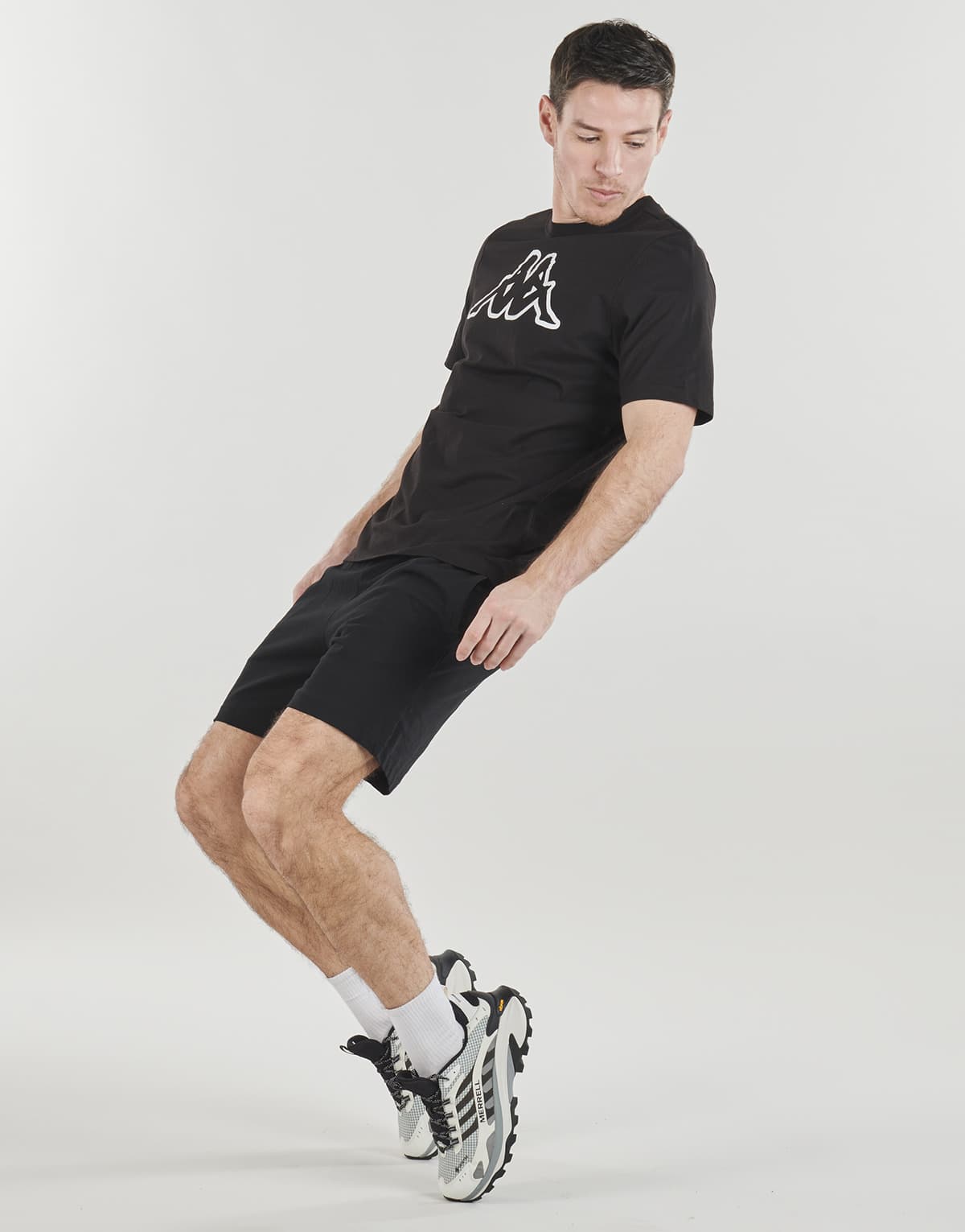 Men's Sports T-Shirts Kappa Black