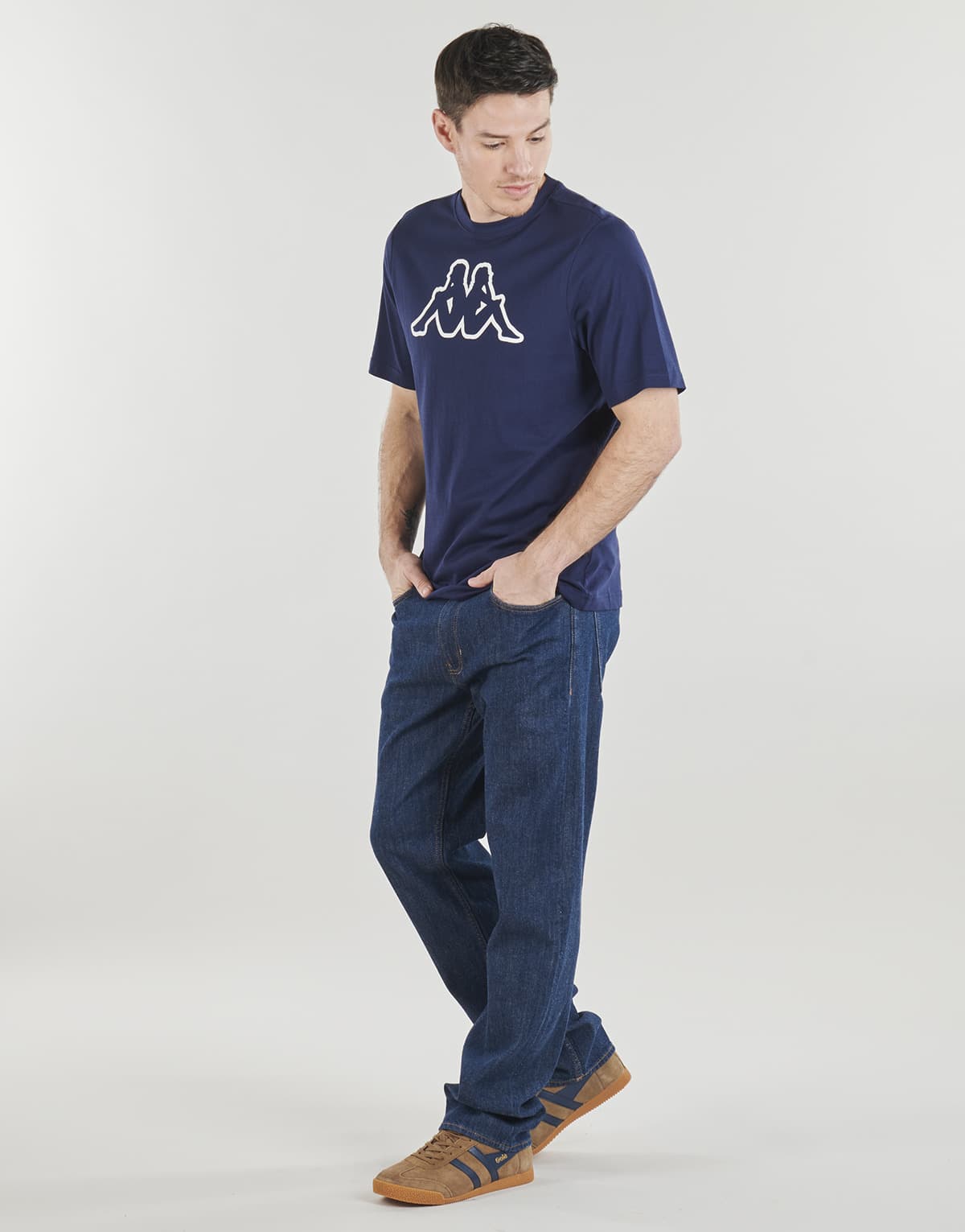 Men's Sports T-Shirts Kappa Blue