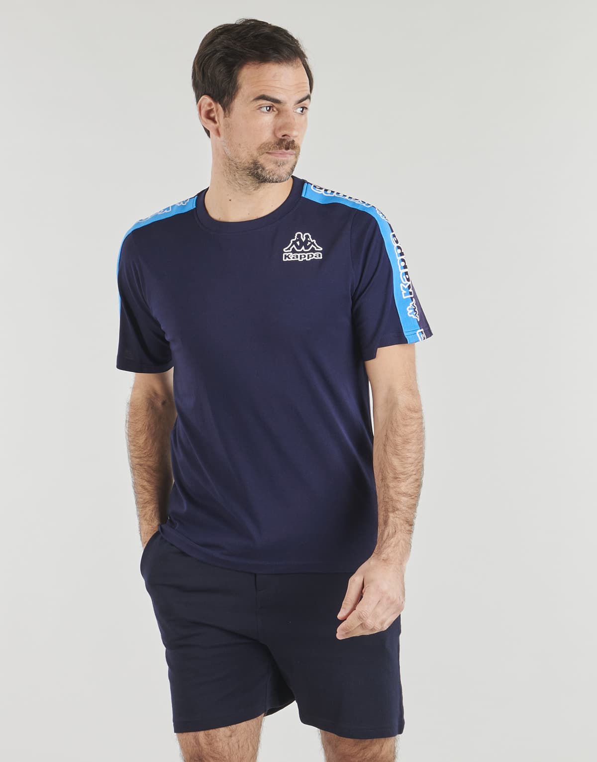 Men's Sports T-Shirts Kappa Blue