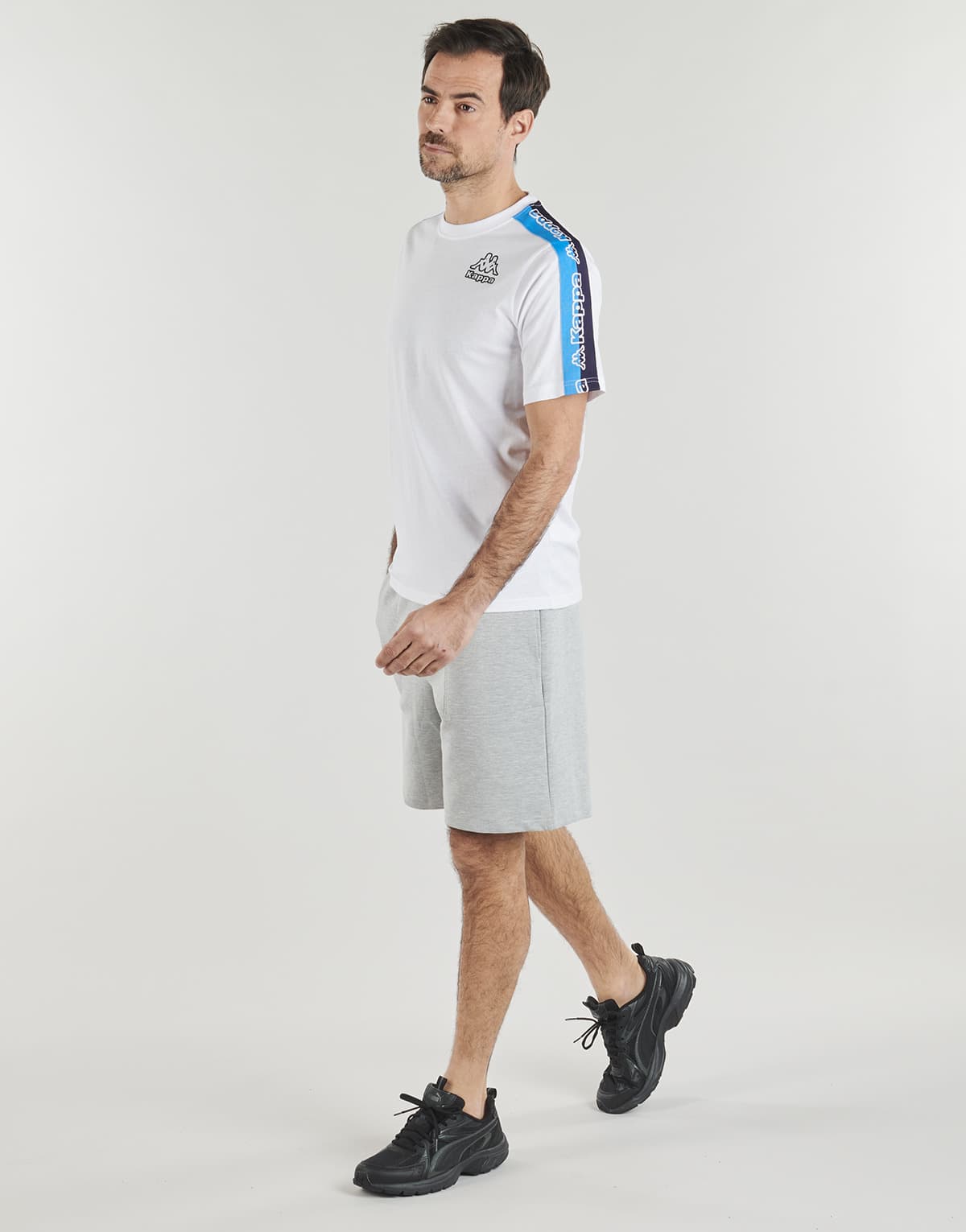 Men's Sports T-Shirts Kappa White