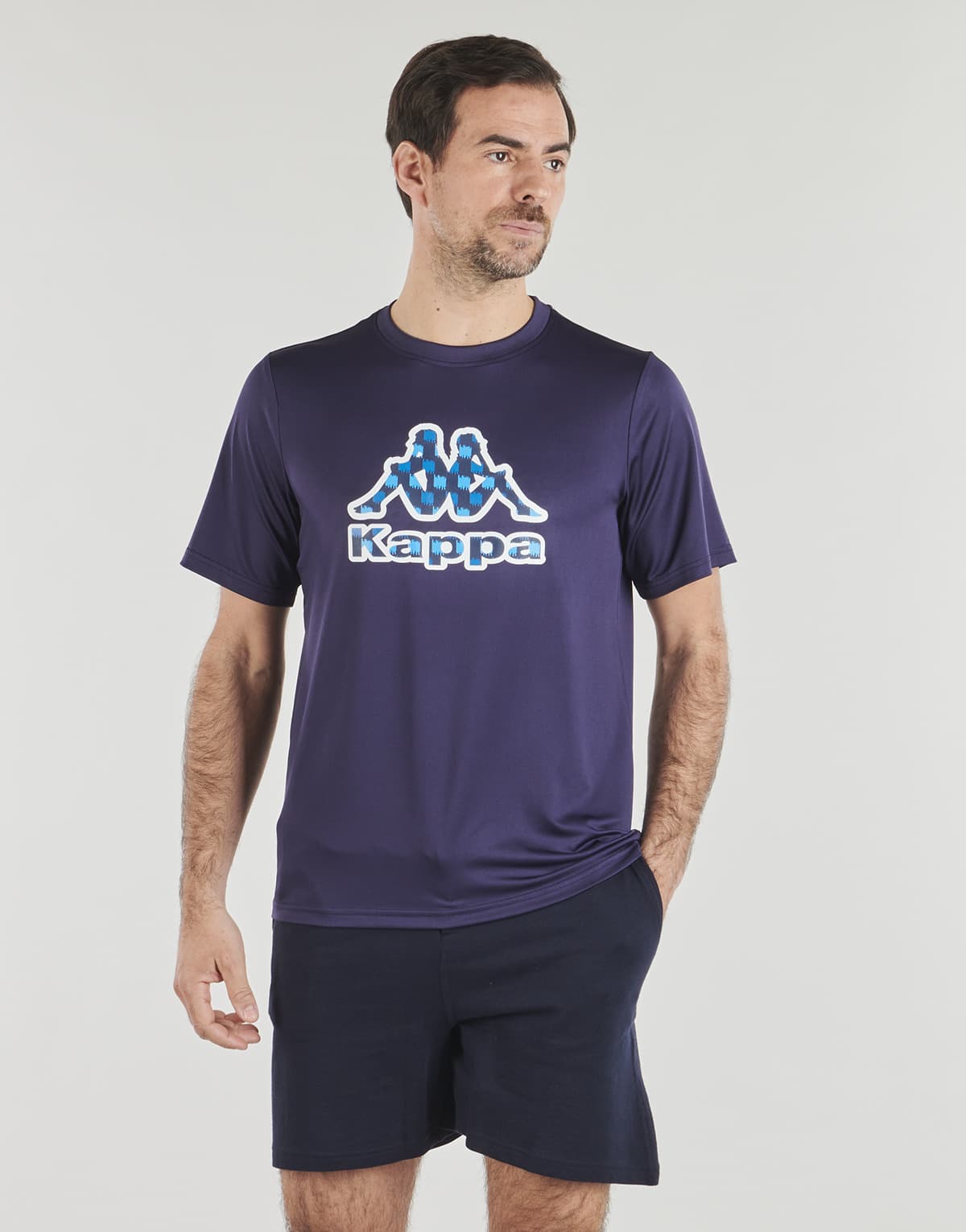 Men's Sports T-Shirts Kappa Purple