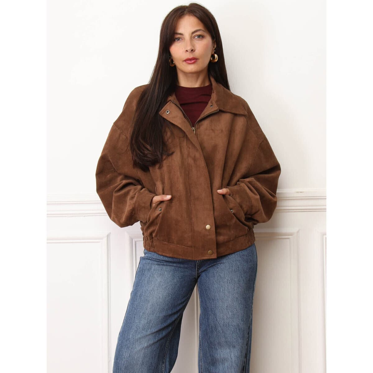 Women's Jackets La Modeuse Brown