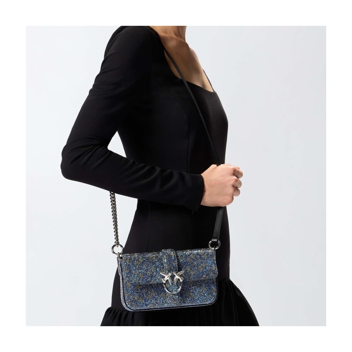 Women's Shoulder Bags Pinko Blue
