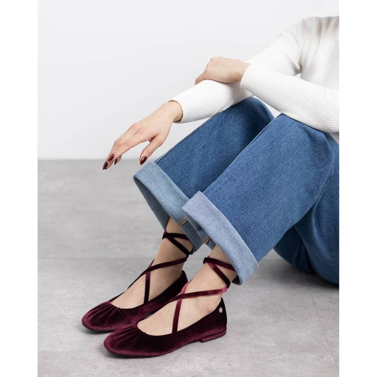 Women's Ballet Flats Xti Red