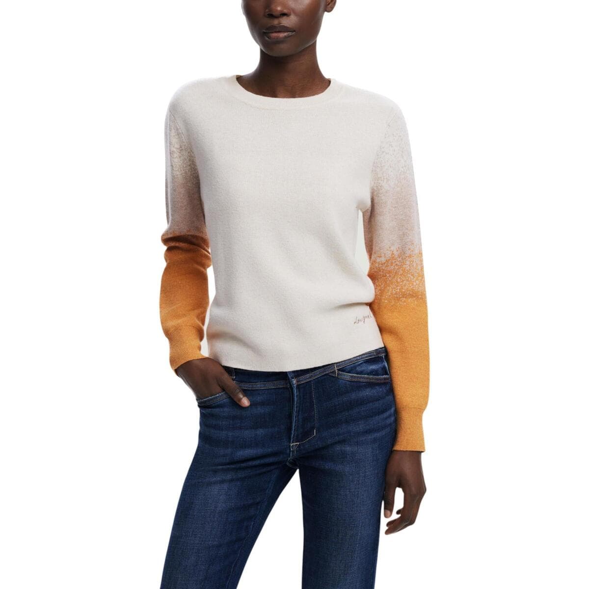 Women's Sweaters Desigual White