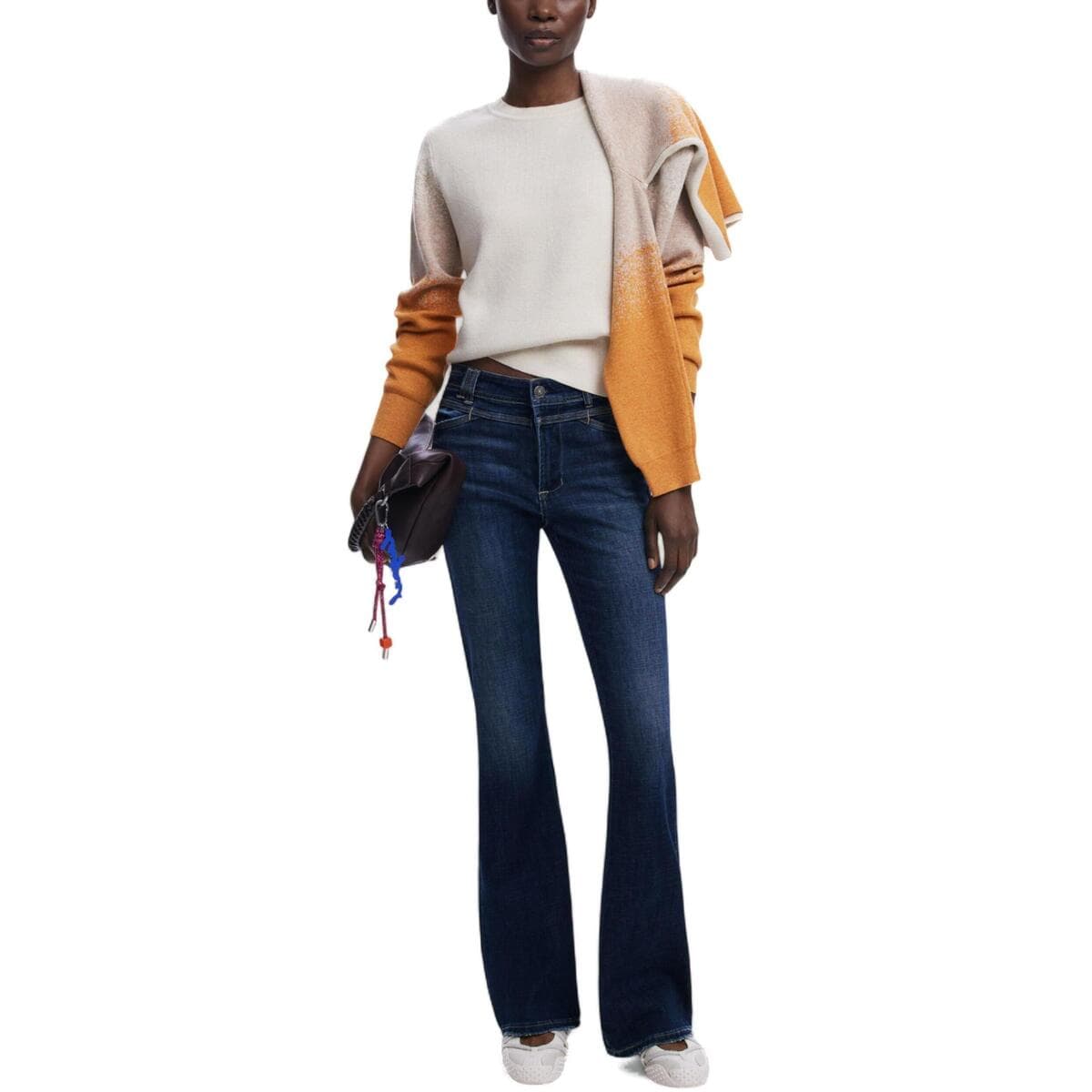 Women's Sweaters Desigual White