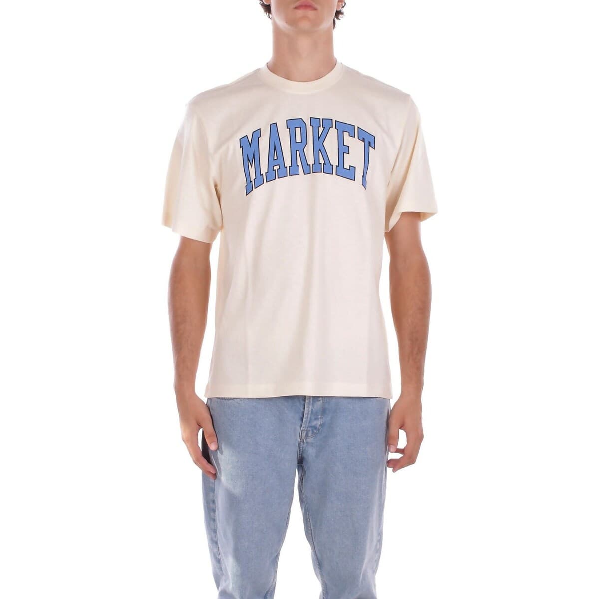 T-shirt με κοντά μανίκια Chinatown Market F5MKMATH008