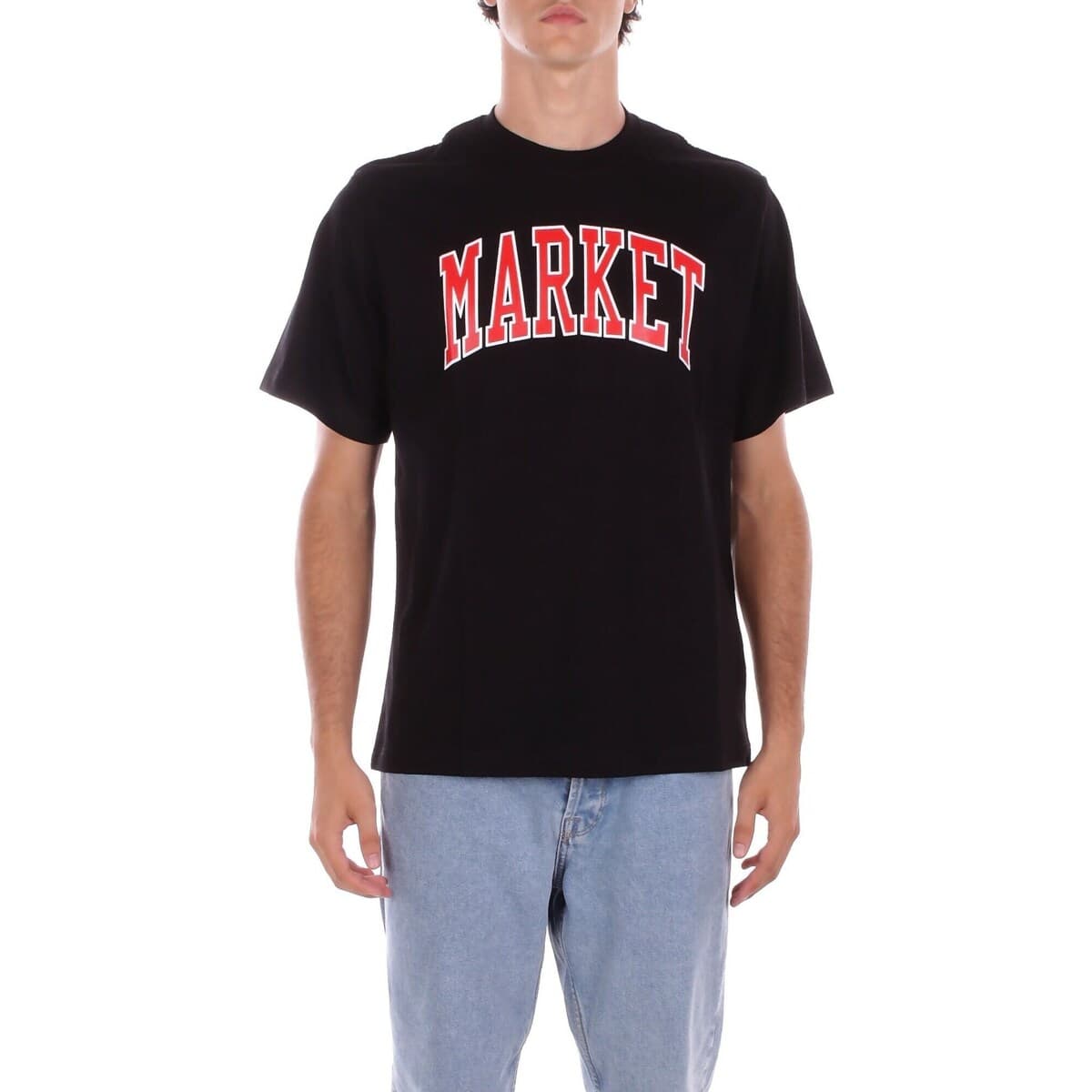 T-shirt με κοντά μανίκια Chinatown Market F5MKMATH008
