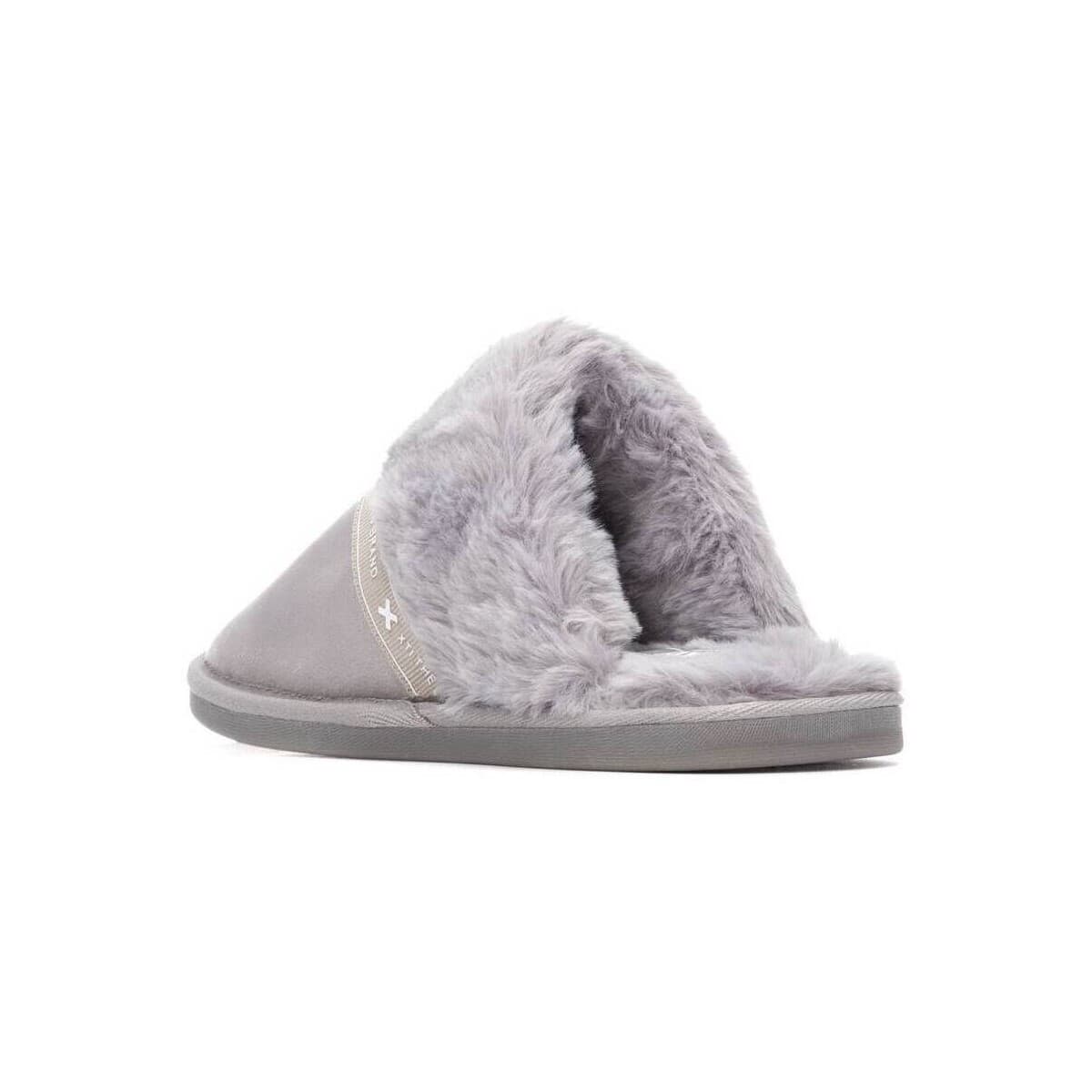 Women's House Slippers Xti Gray