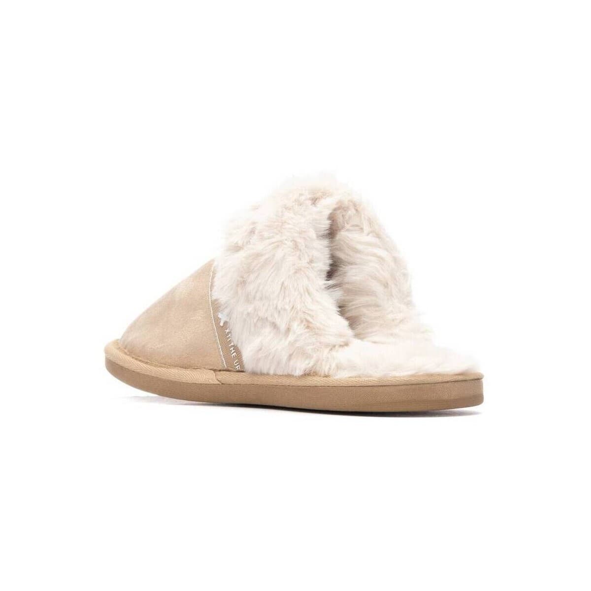 Women's House Slippers Xti Brown