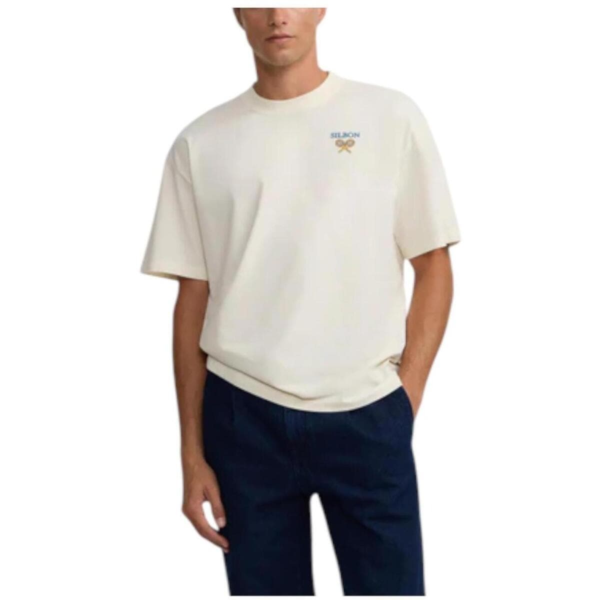 Men's T-Shirts Silbon Beige